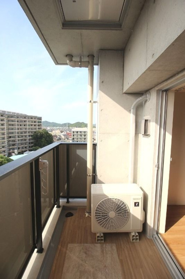【バルコニー】 | Linkcasa学研都市 | 別号室の写真になります。現況優先。