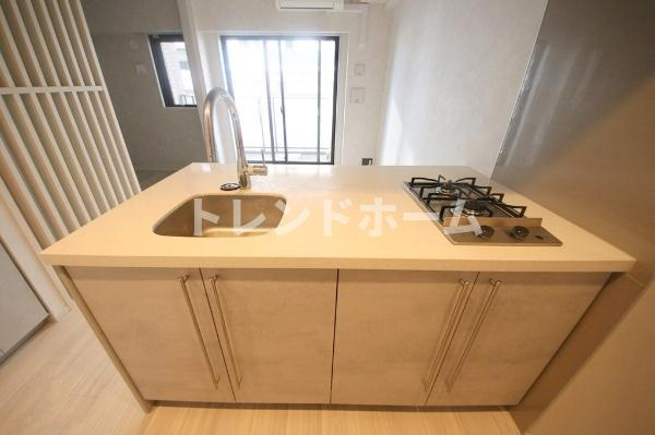 エスライズ難波Ⅲのキッチン|選べる家電プランあり！！