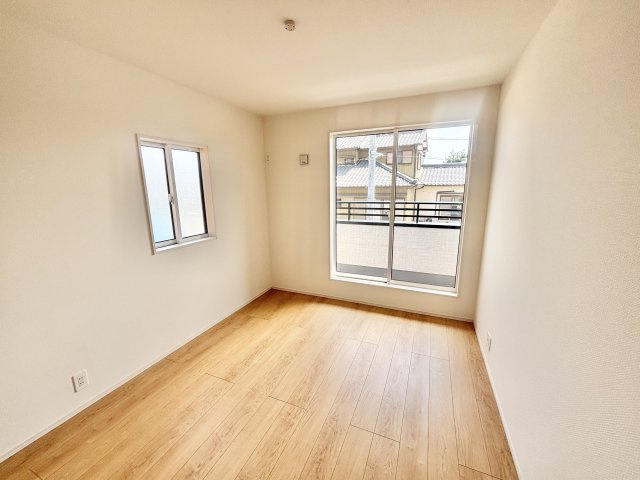 【仲介手数料無料／蟹江町】海部郡蟹江町大字蟹江新町　ブルーミングガーデン　新築戸建　4号棟　の洋室