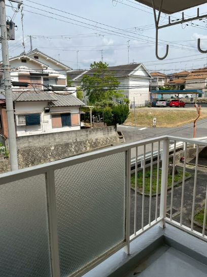 ピアン自由が丘6号棟のバルコニー