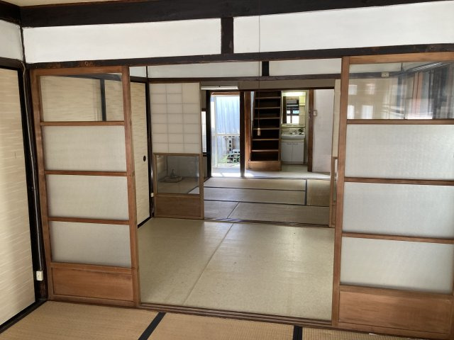 薬園町京町屋の和室
