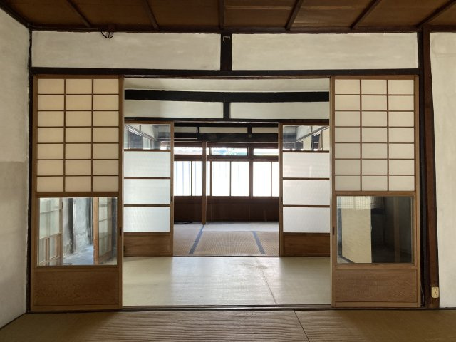 薬園町京町屋の和室