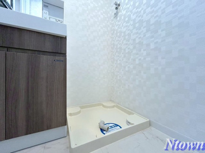 【設備】 | S-RESIDENCE金山三丁目 | 洗濯機置き場です。
