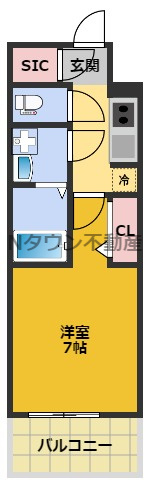 【間取り】 | S-RESIDENCE金山三丁目 | 間取りです。