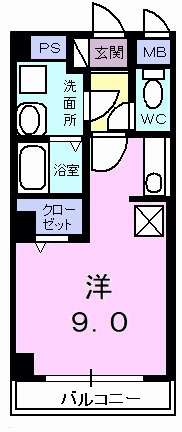 クレスト２０の間取り|間取図