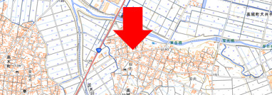 高城町桜木戸建の地図
