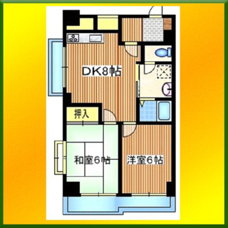 【間取り】 | けやき坂マンション