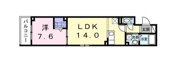 CREVANCE亀戸の間取り