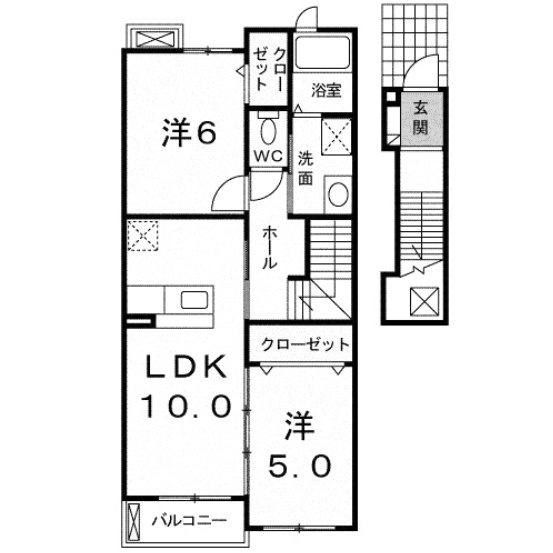 【間取り】 | ミニョン・エレガンテ