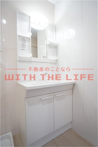 髙崎アパート【キャンペーン対象物件】の独立洗面台|独立洗面化粧台付き