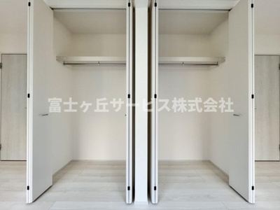 【収納】 | 焼津市利右衛門 2期 新築一戸建て 1号棟 | クローゼットです