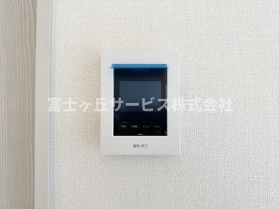 【セキュリティ】 | 焼津市利右衛門 2期 新築一戸建て 1号棟 | 来客の際、顔が見えて安心です