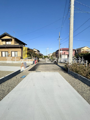 【前面道路含む現地写真】 | 焼津市利右衛門 2期 新築一戸建て 1号棟 | 前面道路含む現地写真です
