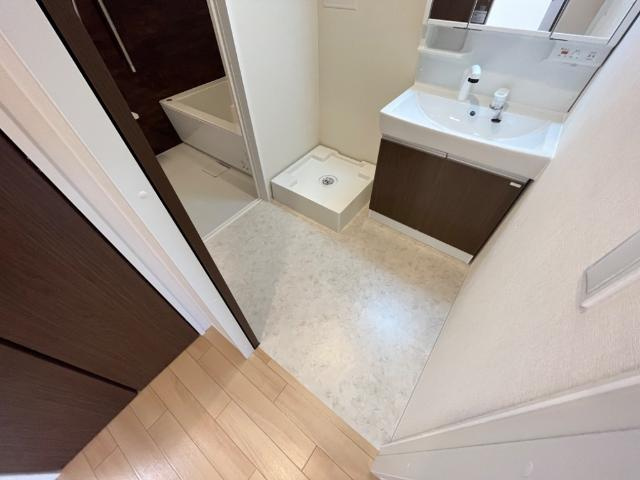 【洗面所】 | 八尾市北木の本４丁目アパート新築工事 | 洗面所（イメージ）