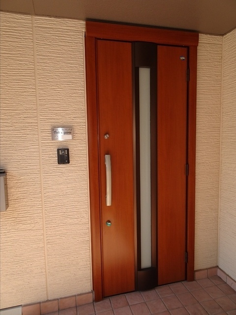 ヴィラガールのエントランス