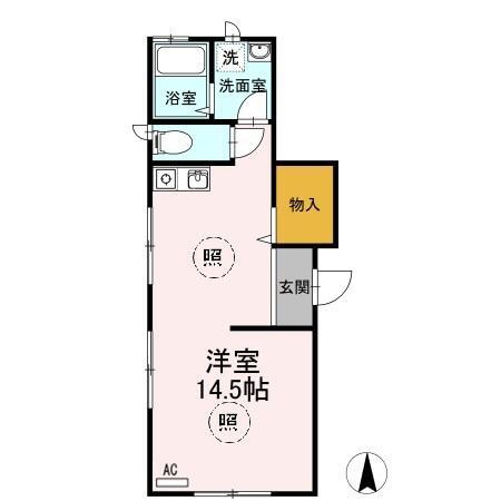 ヴィラガールの間取り