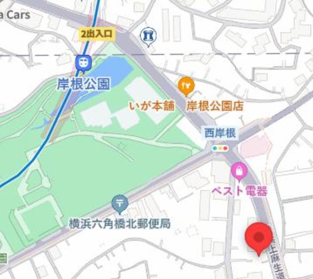 Ｆｅｌｉｚ岸根公園の地図