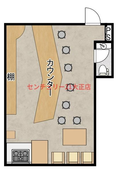 ビッグバーン泉尾の間取り