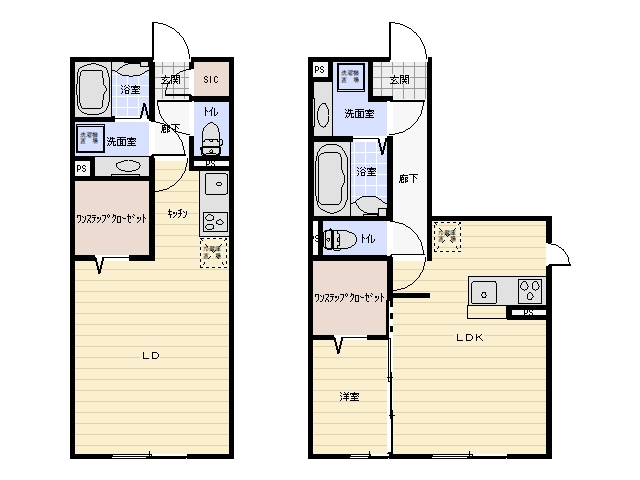 セゾンドジャルダンの間取り
