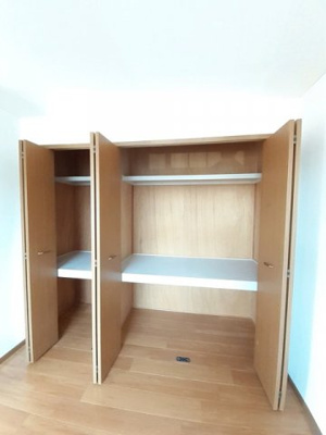 【収納】 | ハイブリッヂハピネスＡ | 収納のためのスペースです