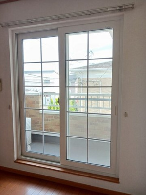 【バルコニー】 | ラルジュグリーンＤ | 落ち着いた時間を過ごせるバルコニーです