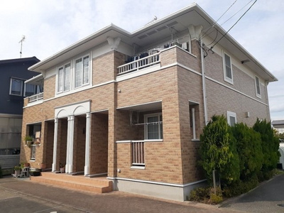 【外観】 | ラルジュグリーンＤ | 落ち着いた雰囲気の外観です