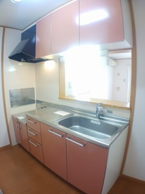 【キッチン】 | ラルジュグリーンＤ | お料理しやすいキッチンです