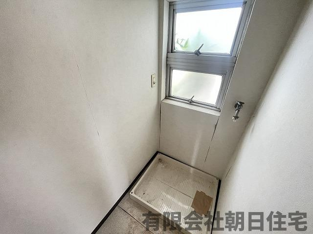 【ランドリースペース】 | 木次町下熊谷中古戸建 | 洗濯機置場です