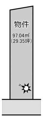【区画図】 | 上桂前田町　新築一戸建