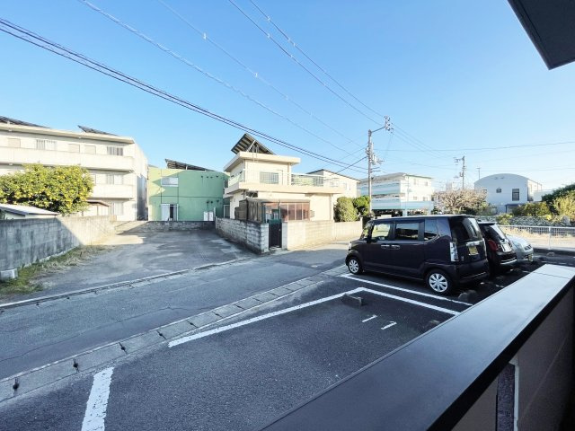 バーシア名賀のバルコニー|バルコニーがあります