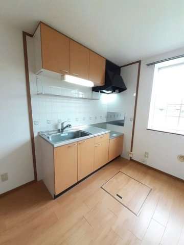 ホワイトリバー　Ｂのキッチン|キッチンです