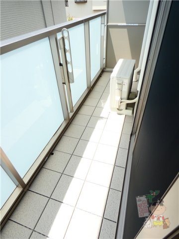 シャーメゾンノーススクエアのバルコニー