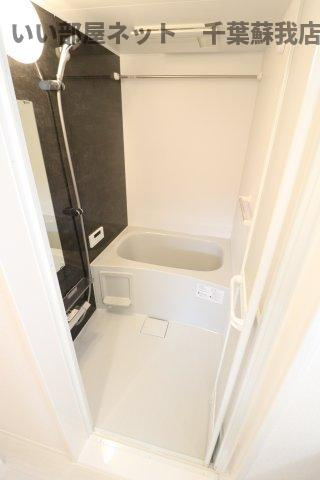 仮）D-ROOM長洲２丁目の浴室|日々の疲れを癒すお風呂付です