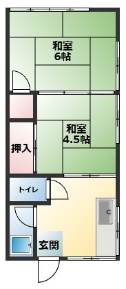 コーポ西の画像