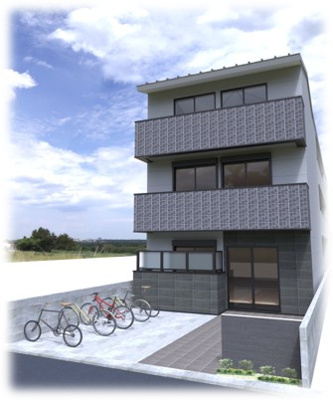 【外観パース】 | Gladvis二条式部