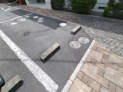 【駐車場】 | メゾンウィステリア Ａ棟
