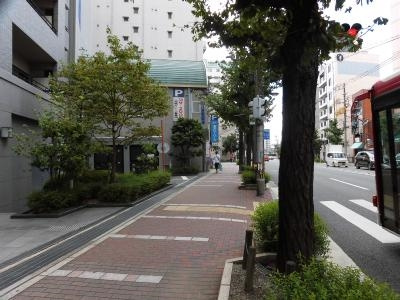 ベルヴィ高瀬川の地図|前面道路