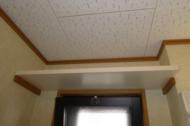 ユーミー総社駅南の洗面所|棚