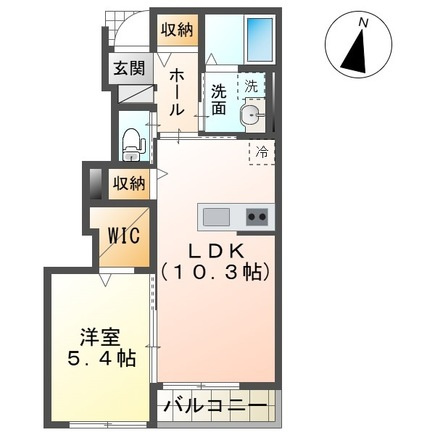 ＮＦコーポ1号館の間取り