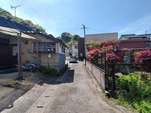 常盤1丁目　売地の前面道路含む現地写真|閑静な住宅街です。