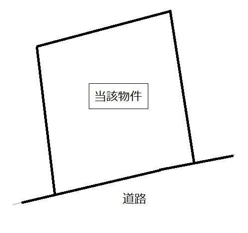 常盤1丁目　売地の土地図