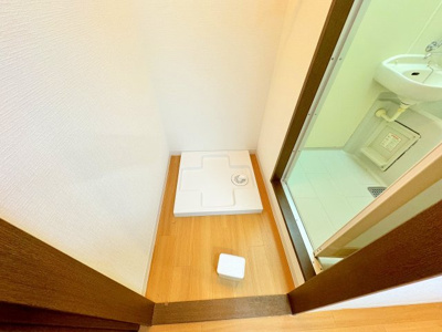 【設備】 | AXIS-WILL古市.sta | 洗濯機置き場室内にあります！