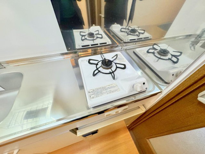 【設備】 | AXIS-WILL古市.sta | 1口コンロ付き