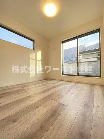 【建築条件なし】羽村市川崎3丁目の完成予想図|ペアガラスを採用しているので外気温の変化を受けづらく、一年を通して快適にお過ごしいただくことができます。
