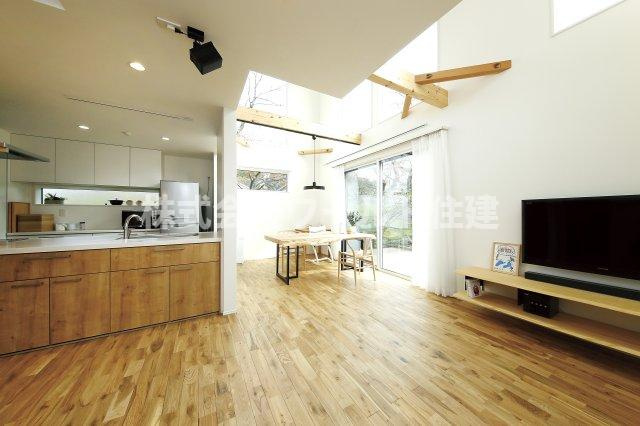 【建築条件なし】羽村市川崎3丁目の完成予想図