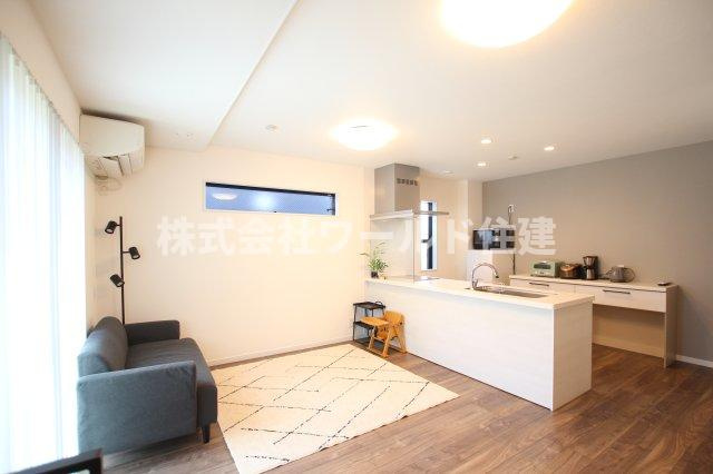 【建築条件なし】羽村市川崎3丁目の完成予想図