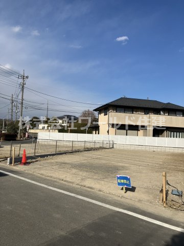 【建築条件なし】羽村市川崎3丁目の外観|2025.5.13撮影