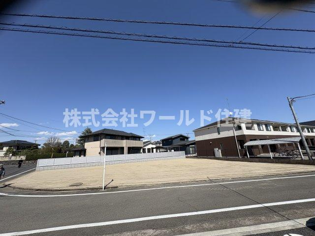 【建築条件なし】羽村市川崎3丁目の外観|2025.5.13撮影