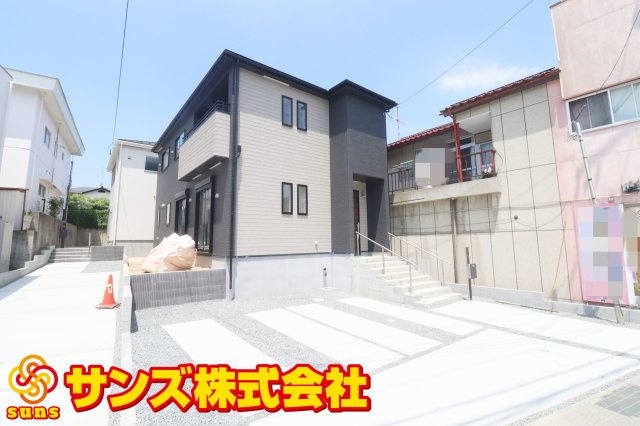 郡山市深沢２丁目　　　　１号棟　　　薫小学校、郡山第３中学区の外観|東側から見た外観