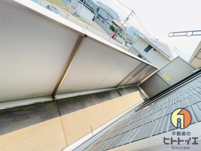 エレガンス筑後のバルコニー